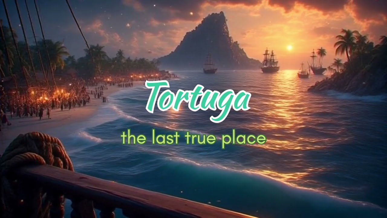🤍🌊 TORTUGA (The Last True Place) | Epic Dark Pirate Anthem | Sea Shanty 🌊🤍
