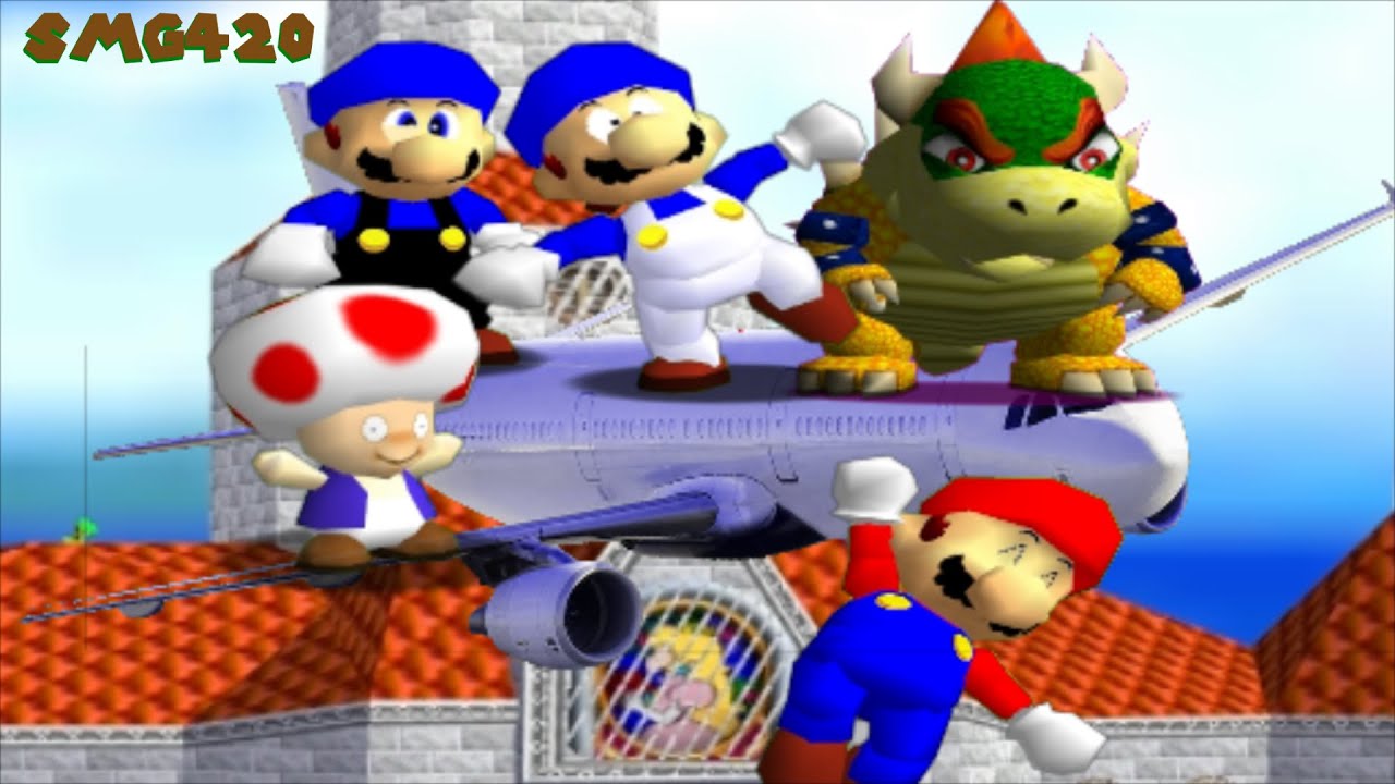 SM64 Bloopers: Mario's Plane Trip