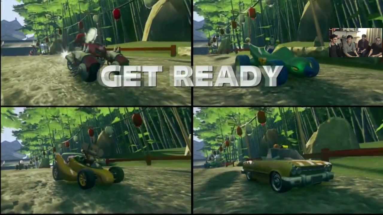 We play Sonic All Stars Racing Transformed Multiplayer (German) Part 2/2