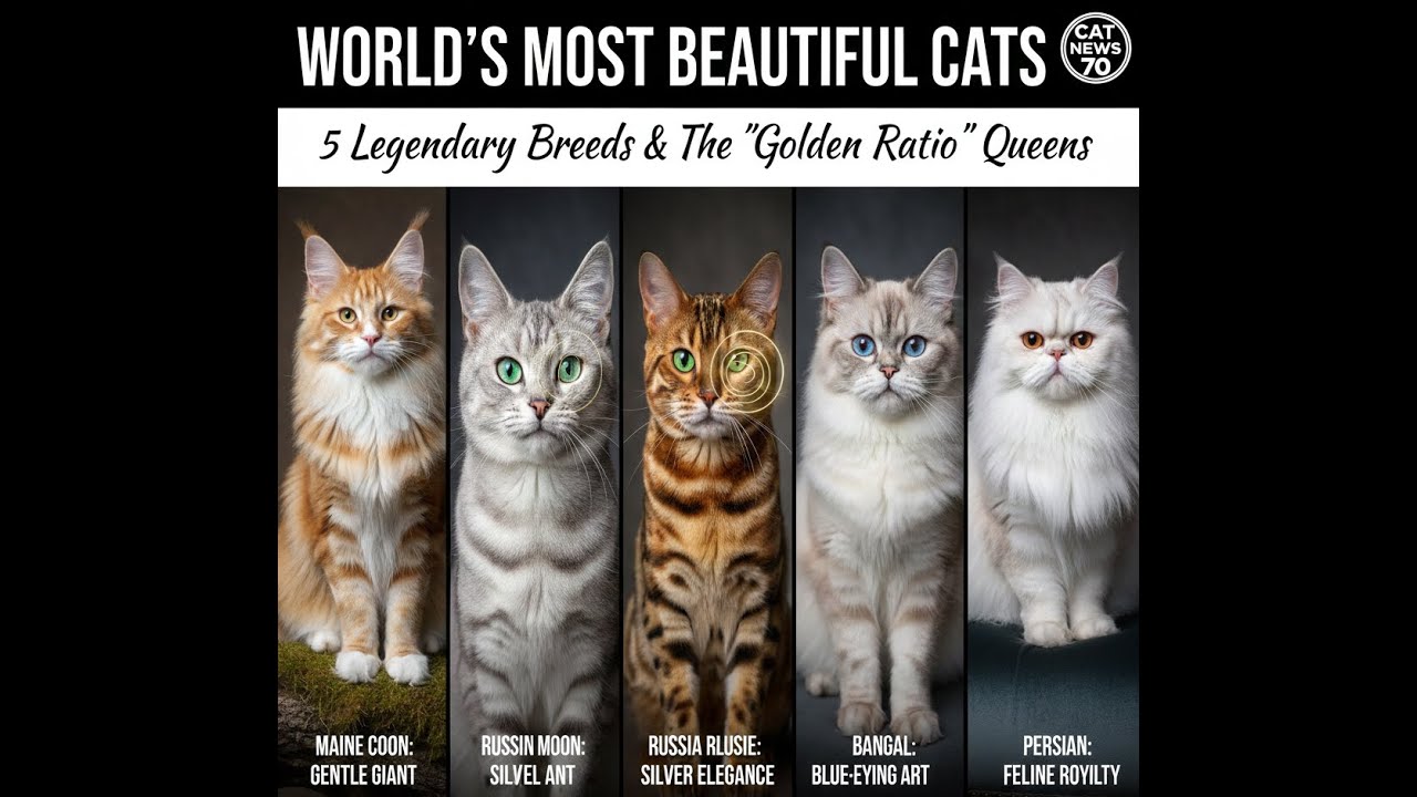 The 5 Most Beautiful Cats You Didn't Know Existed