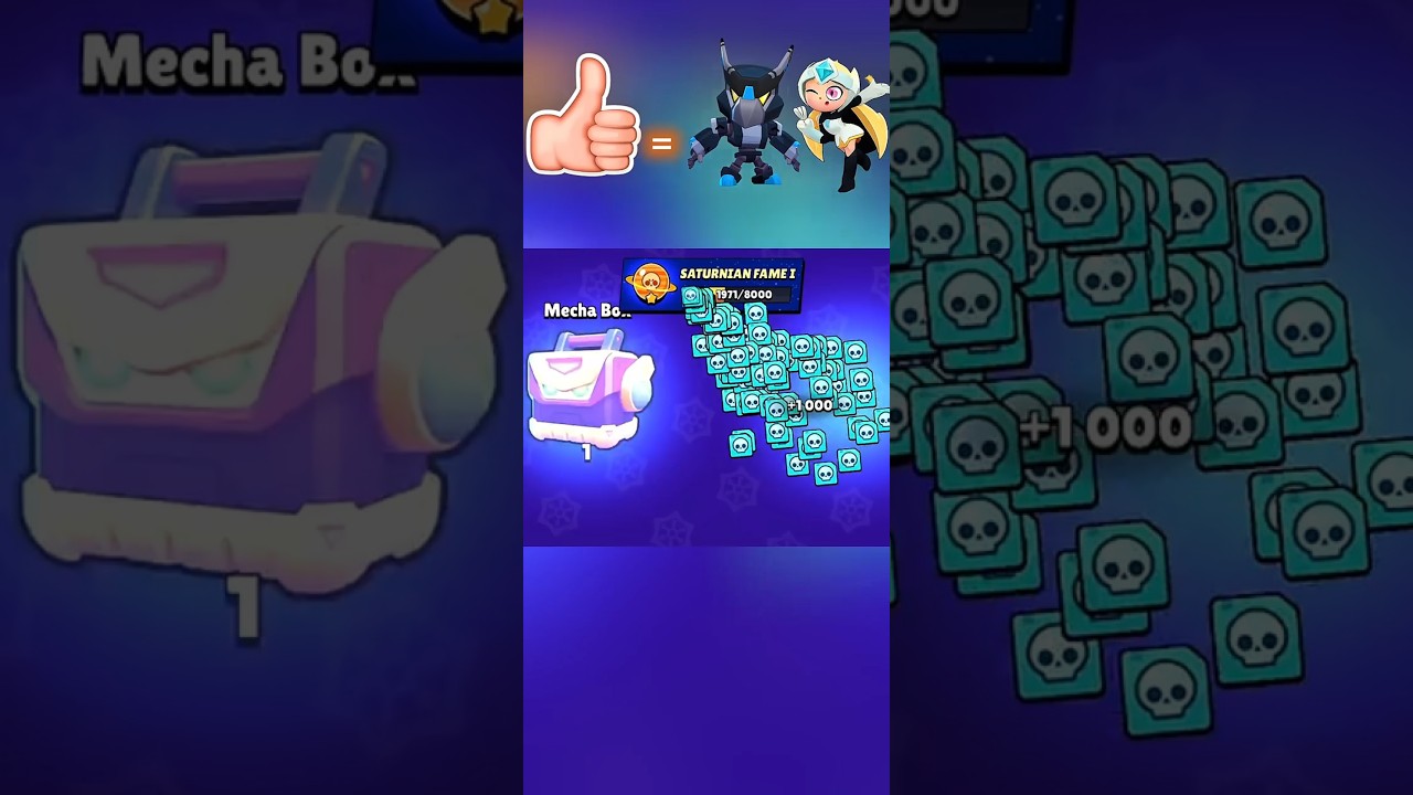 Brawl Pass gifts + Mecha Box💥 #brawlstars #stardrop #brawlstarsboxopening #supercell #brawltalk