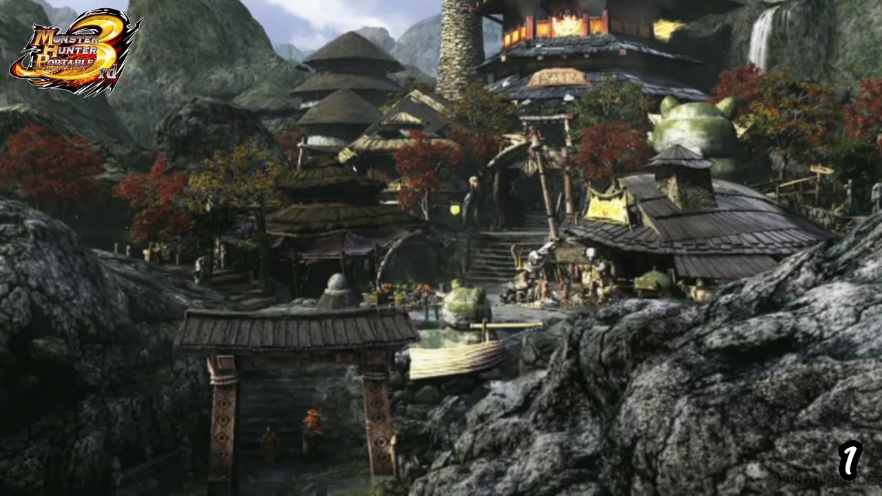 It's time to start a new adventure! | Gameplay Monster Hunter Portable 3rd #1