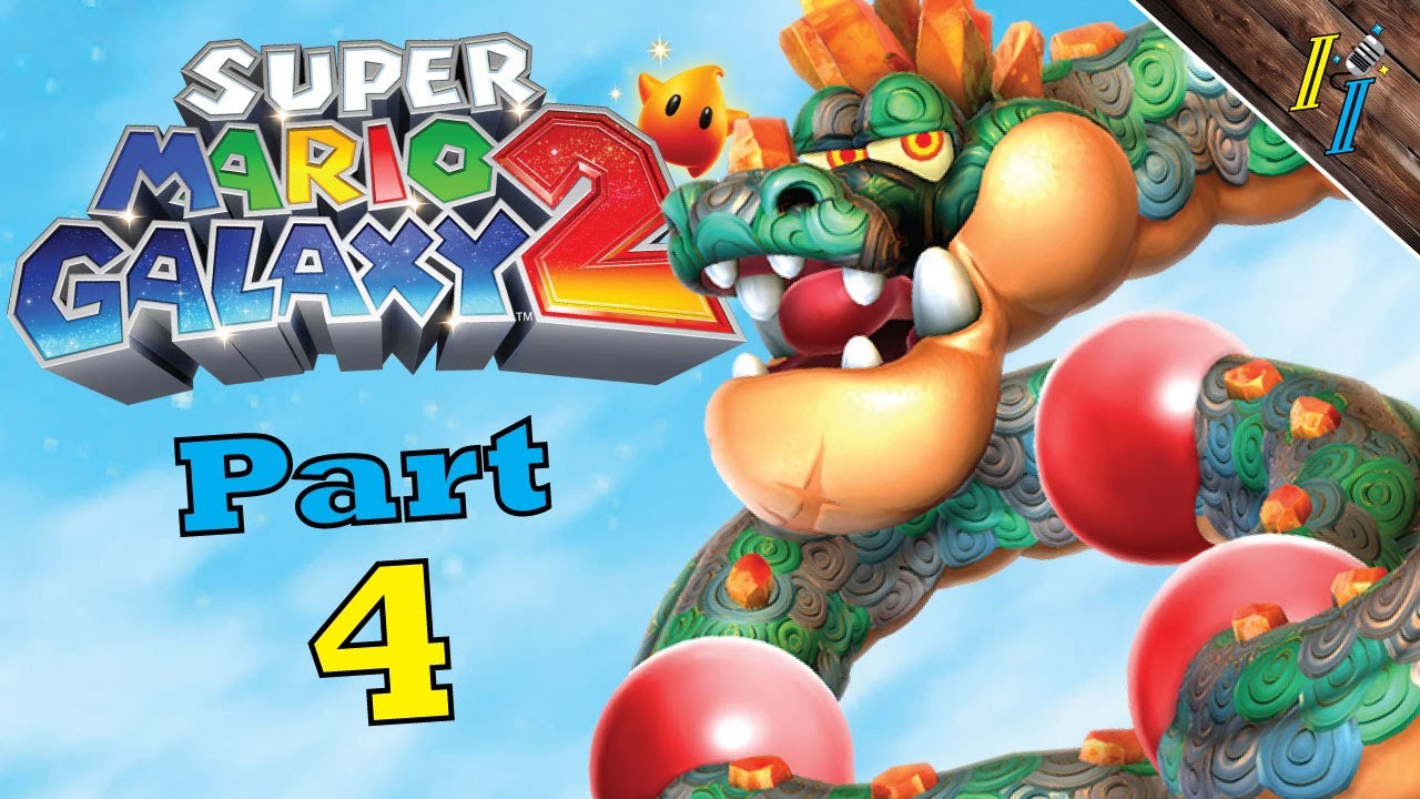 Bowser Jr.'s Fiery Flotilla! Gobblegut Boss! | Super Mario Galaxy 2 - Part 4