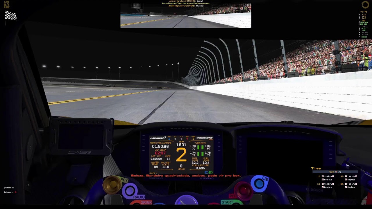 Corrida Daytona 20 min. FIXA iracing
