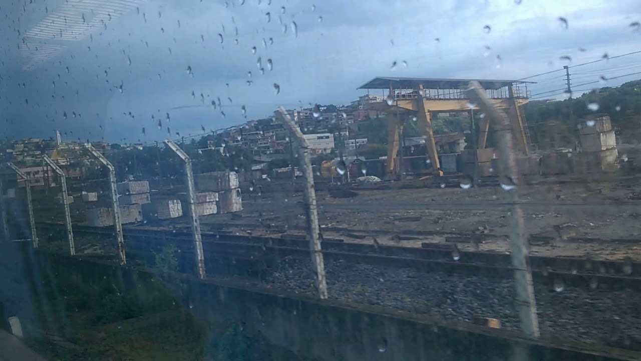 TREM P001 SAINDO DA ESTAÇÃO DE PEDRO NOLASCO ATÉ FLEXAL