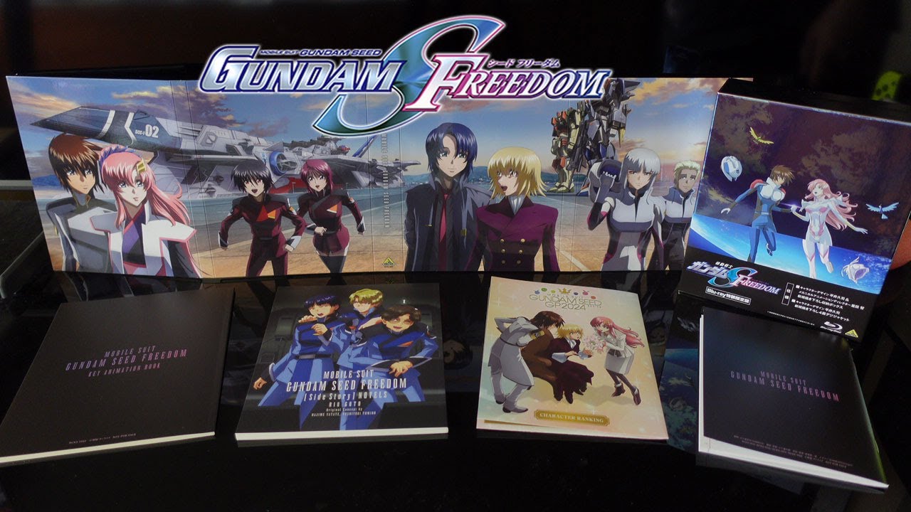 Gundam Seed Freedom Special Package Edition Unboxing