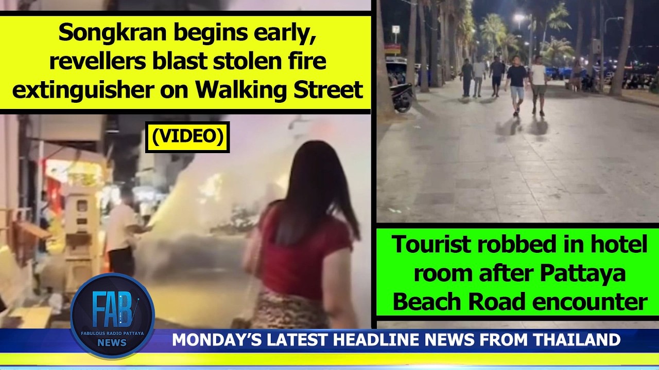 VERY LATEST NEWS FROM THAILAND in English (13 April 2026) from Fabulous Radio Pattaya