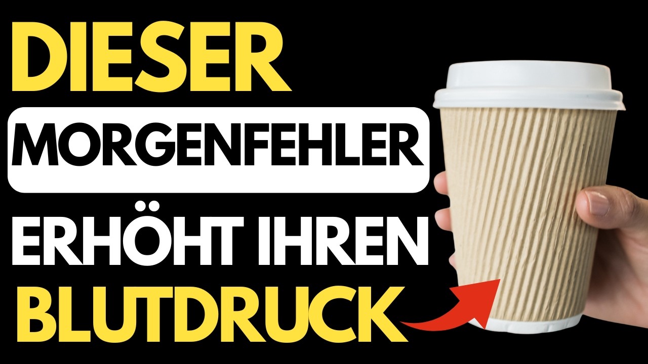 KARDIOLOGE WARNT: Diese 3 Morgenfehler treiben Ihren Blutdruck hoch