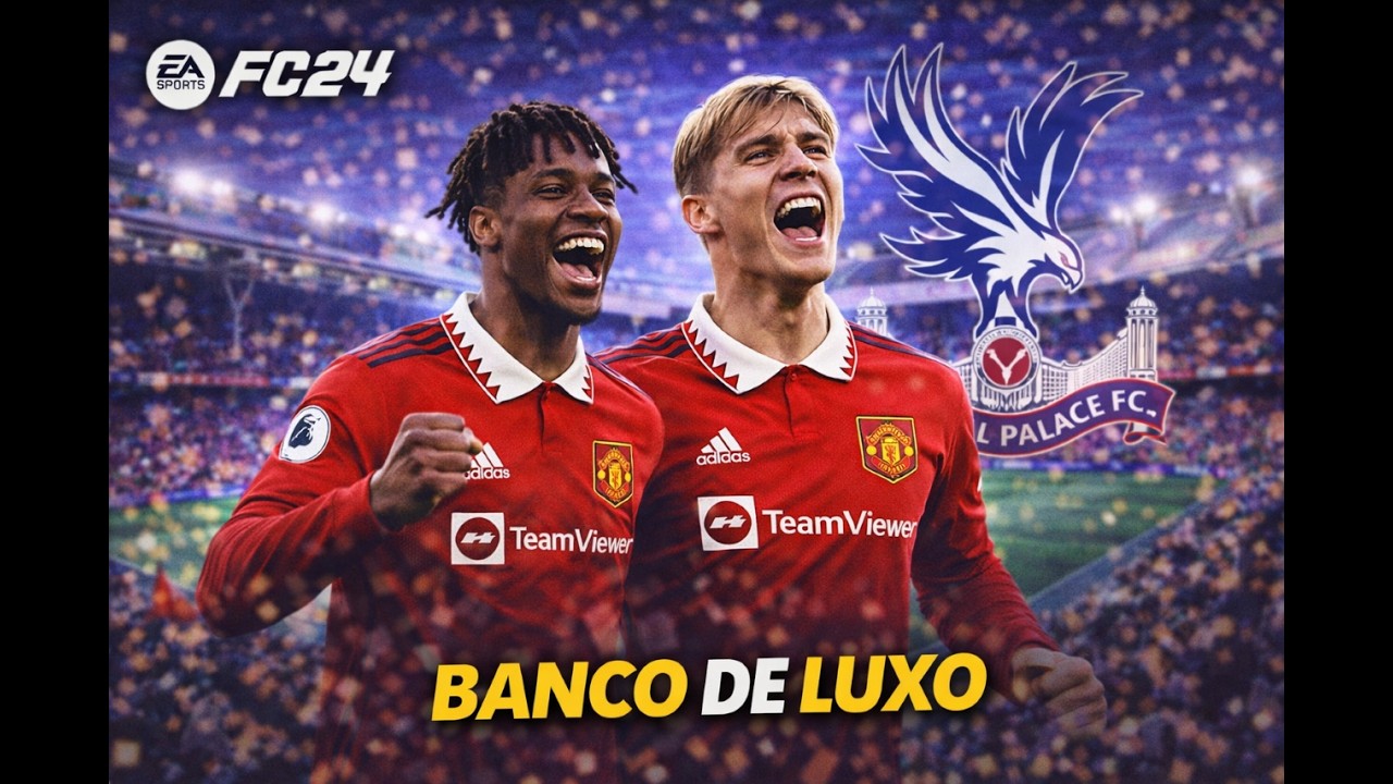 #35 - Crystal Palace n&atilde;o aguenta nem contra os reservas - EAFC 24 Modo carreira - Xbox Series X