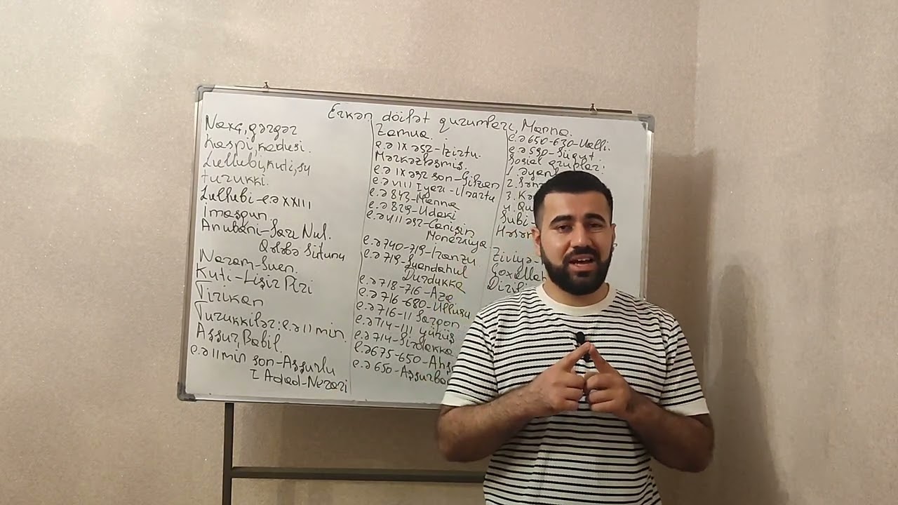 TARİX DƏRSLƏRİ - Erkən dövlət qurumları, Manna dövləti
