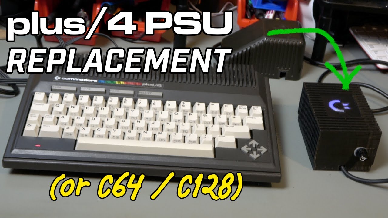 Building a Modern Power Supply for the Commodore Plus/4