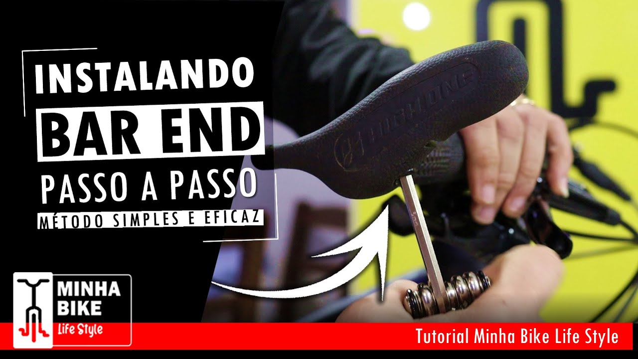 COMO INSTALAR BAR END NA BIKE E TER CONFORTO NO PEDAL - Minha Bike Life Style