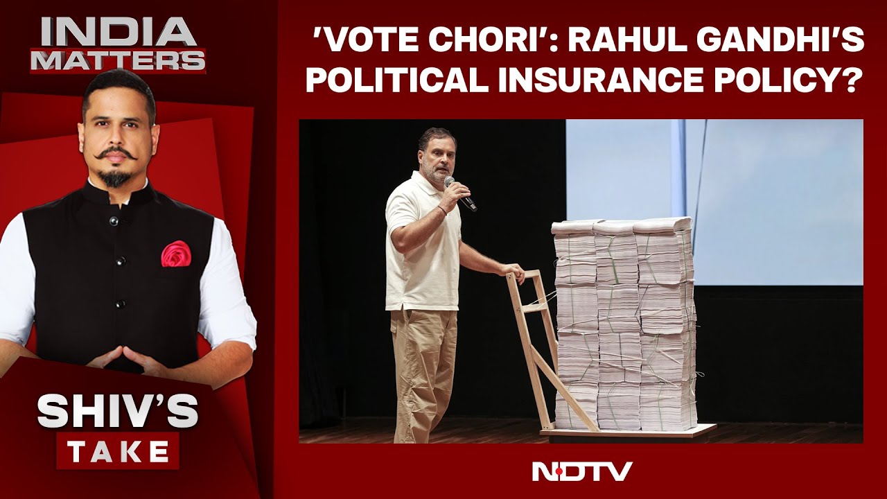 Rahul Gandhi News | 'Vote Chori': Rahul Gandhi's Political Insurance Policy?