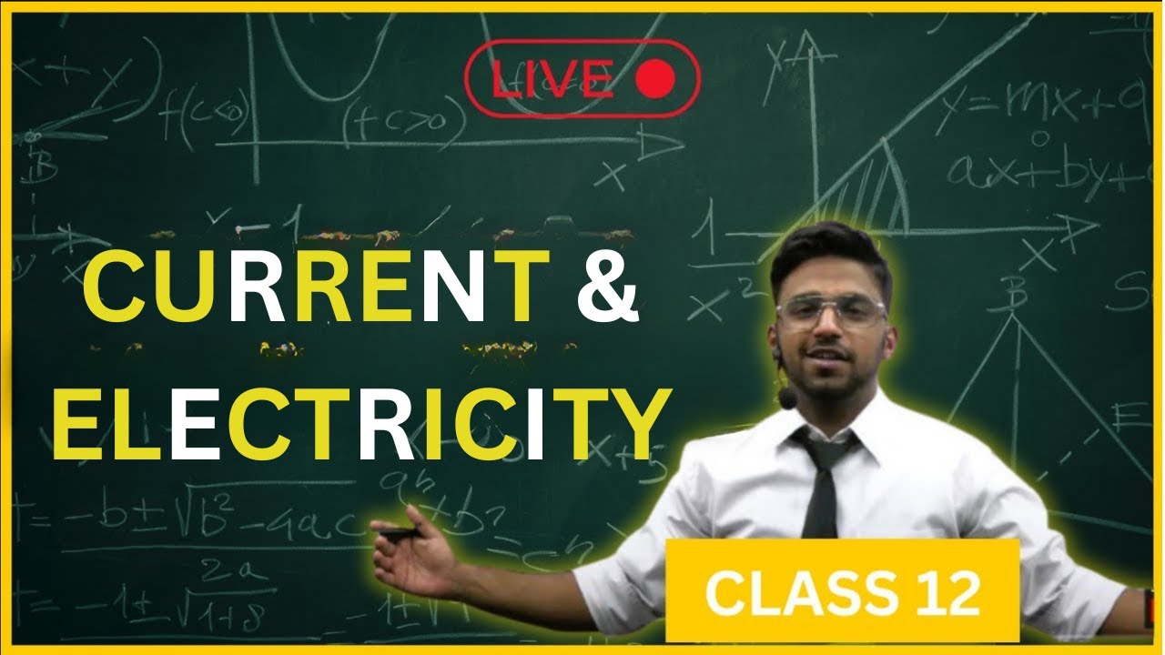 Current & Electricity | Live Revision  | Class 7 | Physics ISC Class12 | Arjun Jagwani