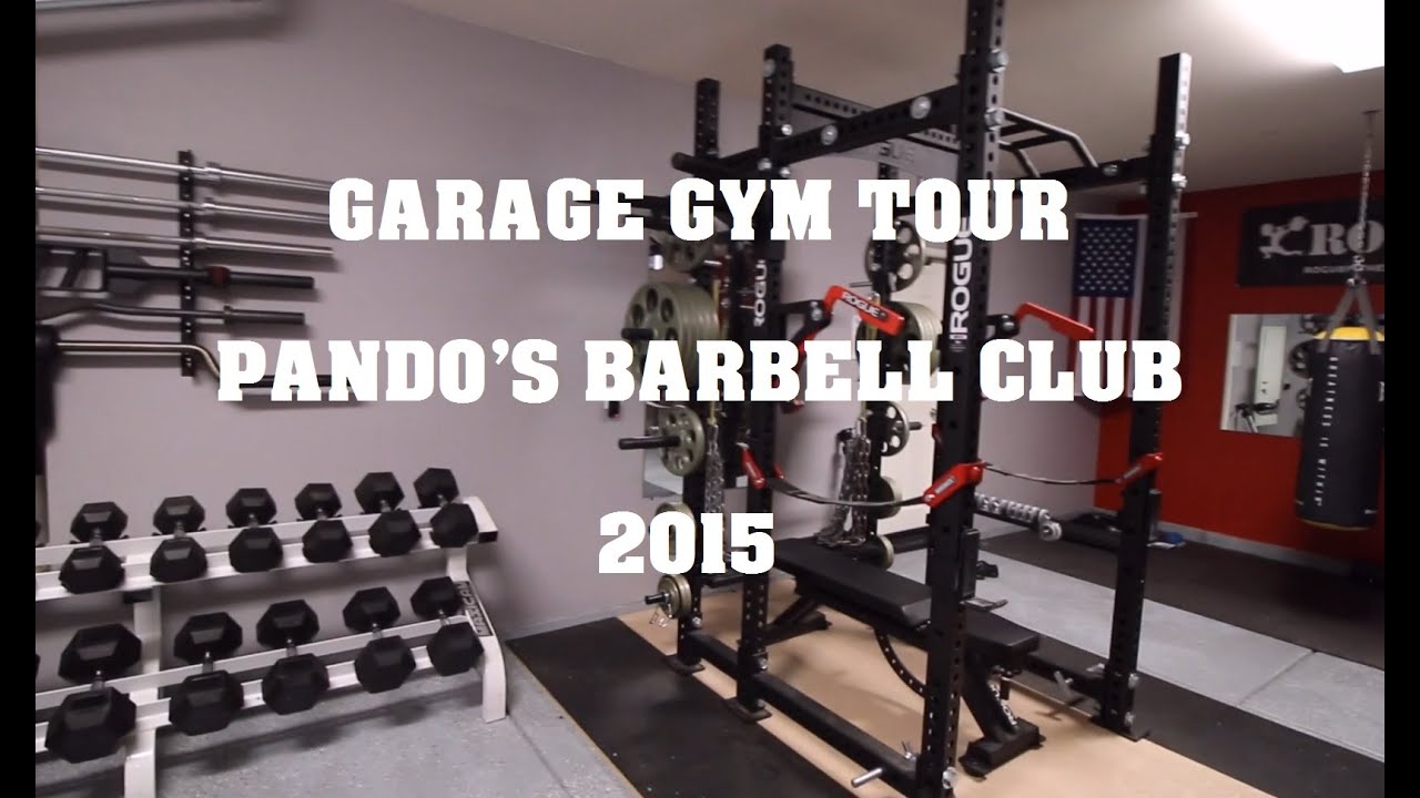 Garage Gym Tour 2015 | Pando's Barbell Club