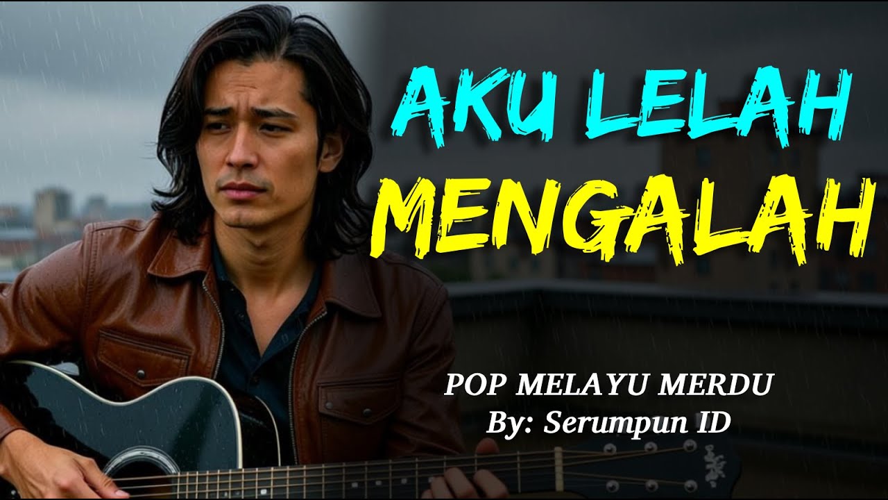 Lagu Pop Melayu Sedih | AKU LELAH MENGALAH (Official Lyric Video)| Lagu Malaysia