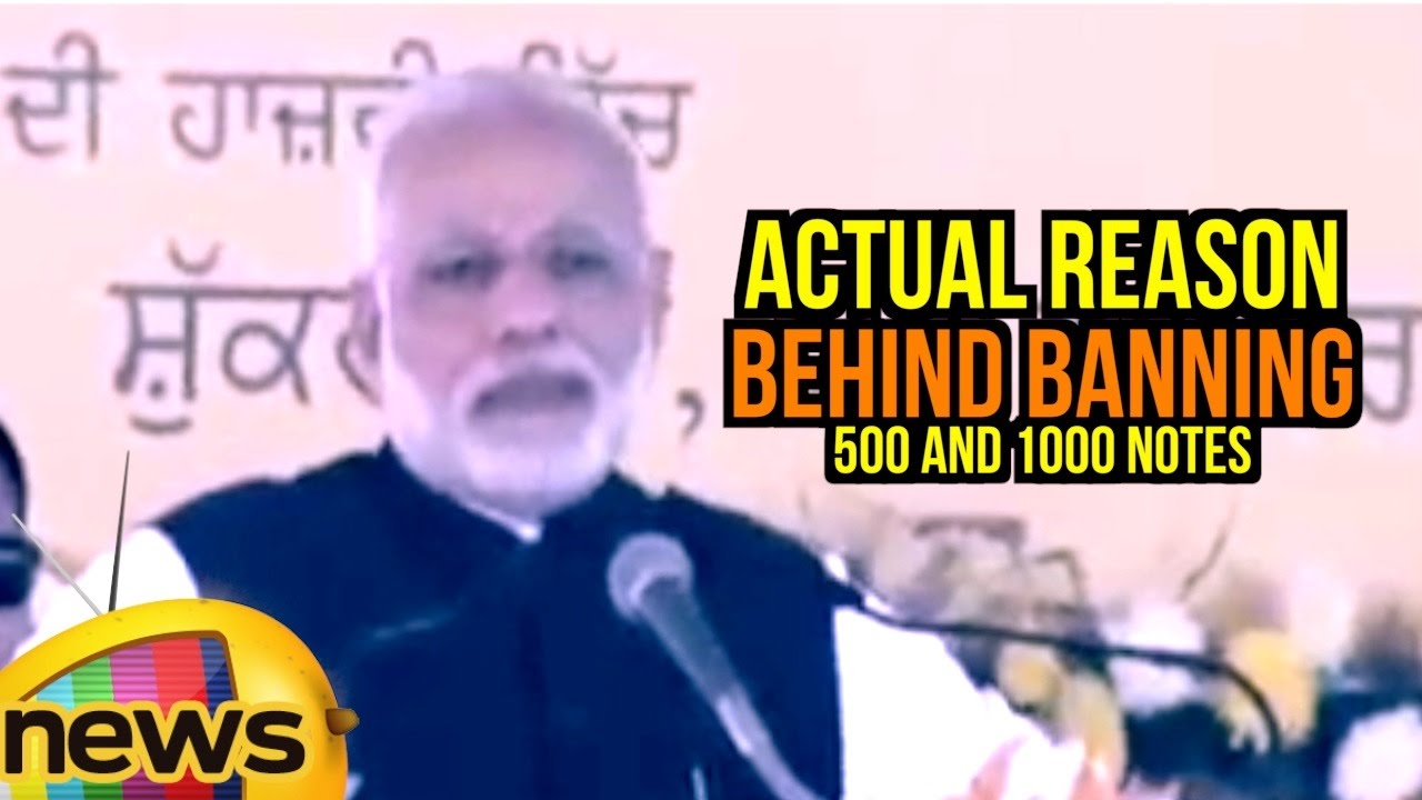PM Modi Reveals Actual Reason Behind Banning 500 And 1000 Notes In India | Mango News
