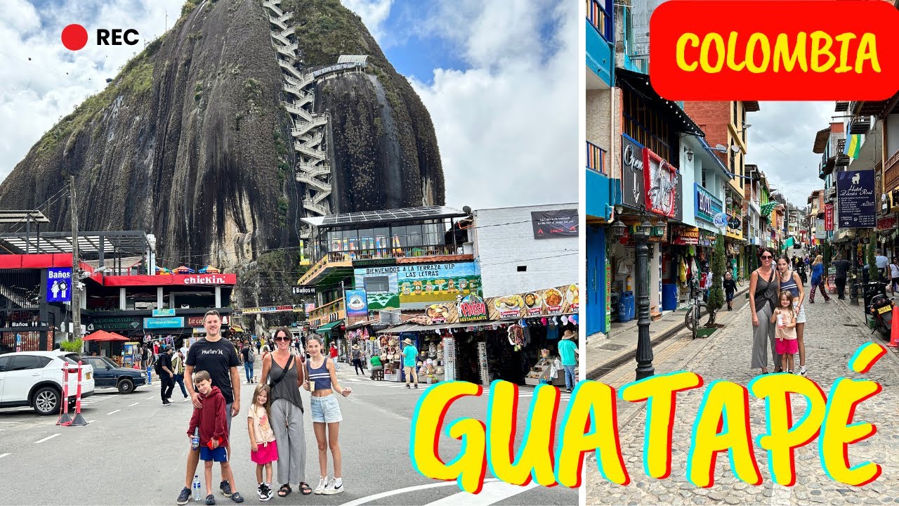 Guatape, Colombia #37 - El Penon, Car rental, Coffee Tasting, Cutest Town -  101 days in Colombia