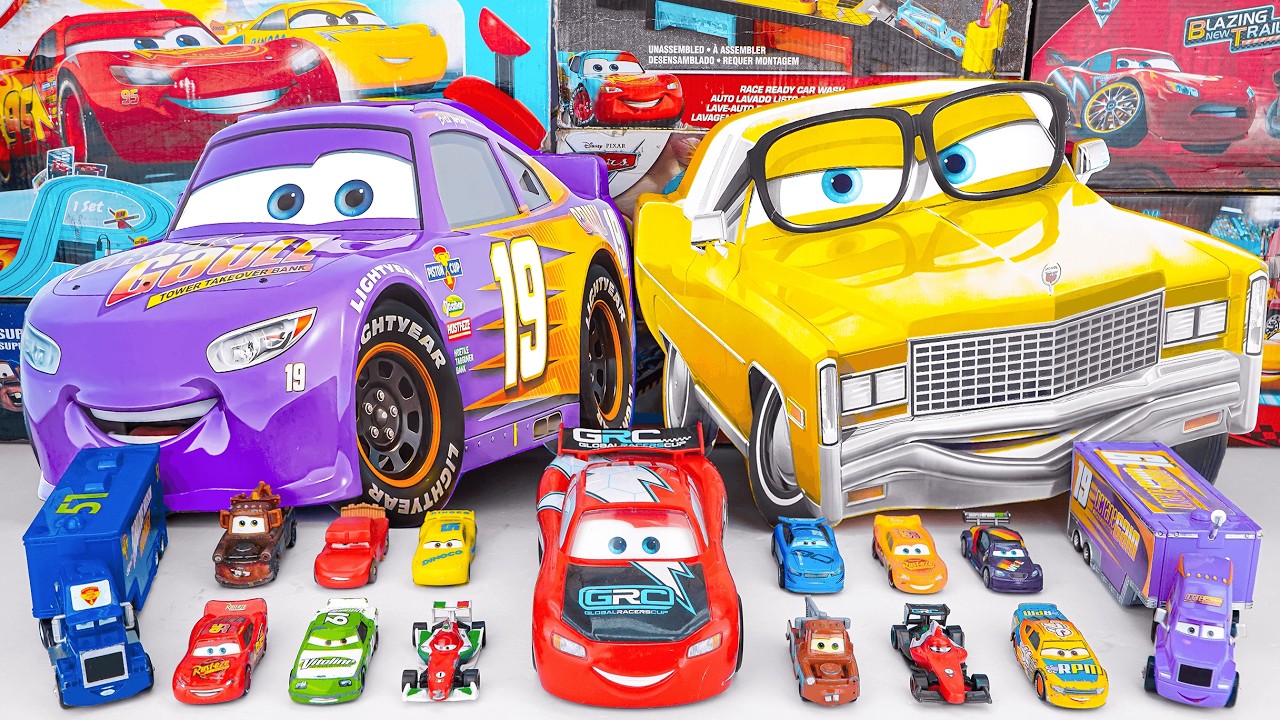 Recenzja filmu Auta Disney Pixar &ndash; rozpakowywanie | Zygzak McQueen, Złomek, Doktor Hudson, Sally Carrera, Cruz