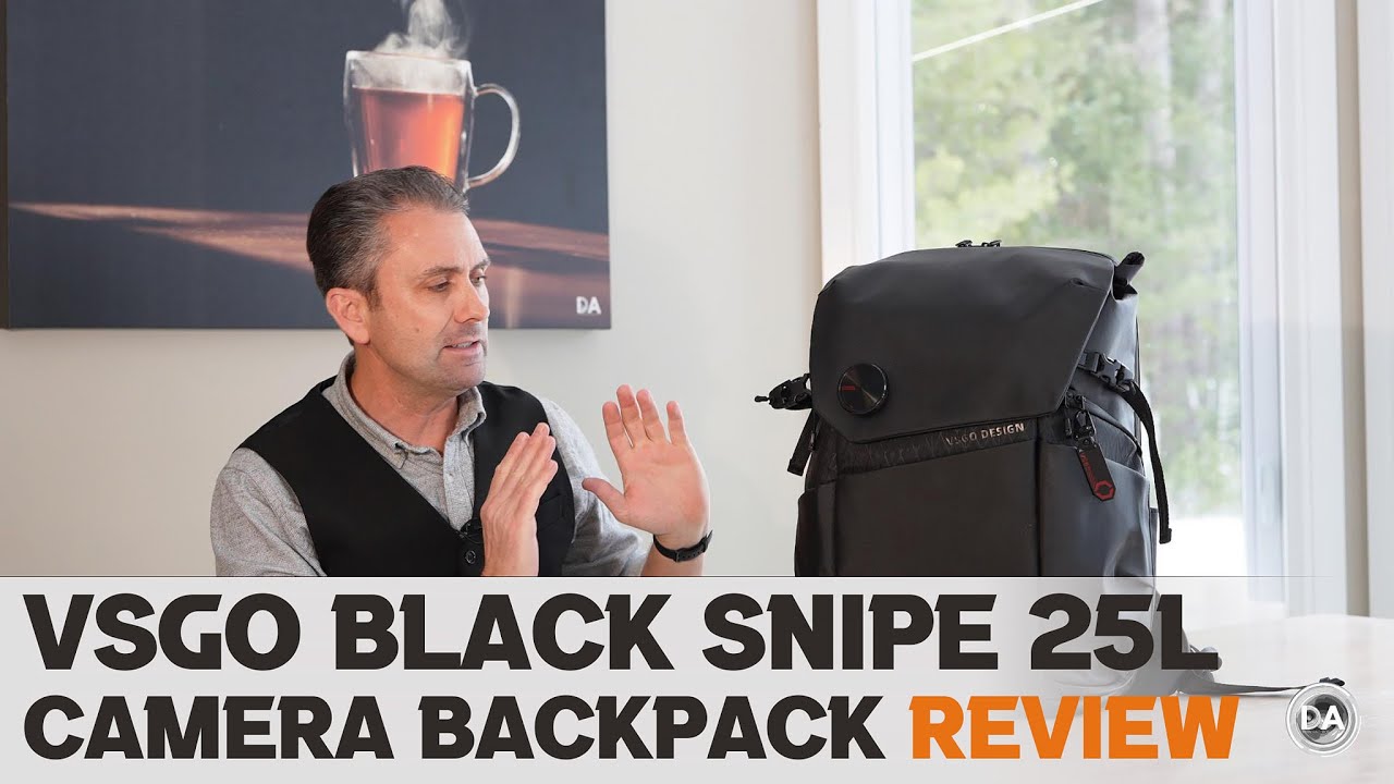 Обзор фоторюкзака VSGO Black Snipe 25L | Моя новая повседневная сумка