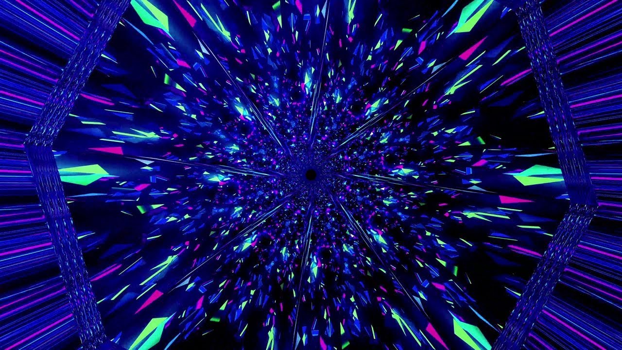 VJ loops- Neon Lines Free Motion Graphics Background Video Loop _ Relaxing Screensaver Video