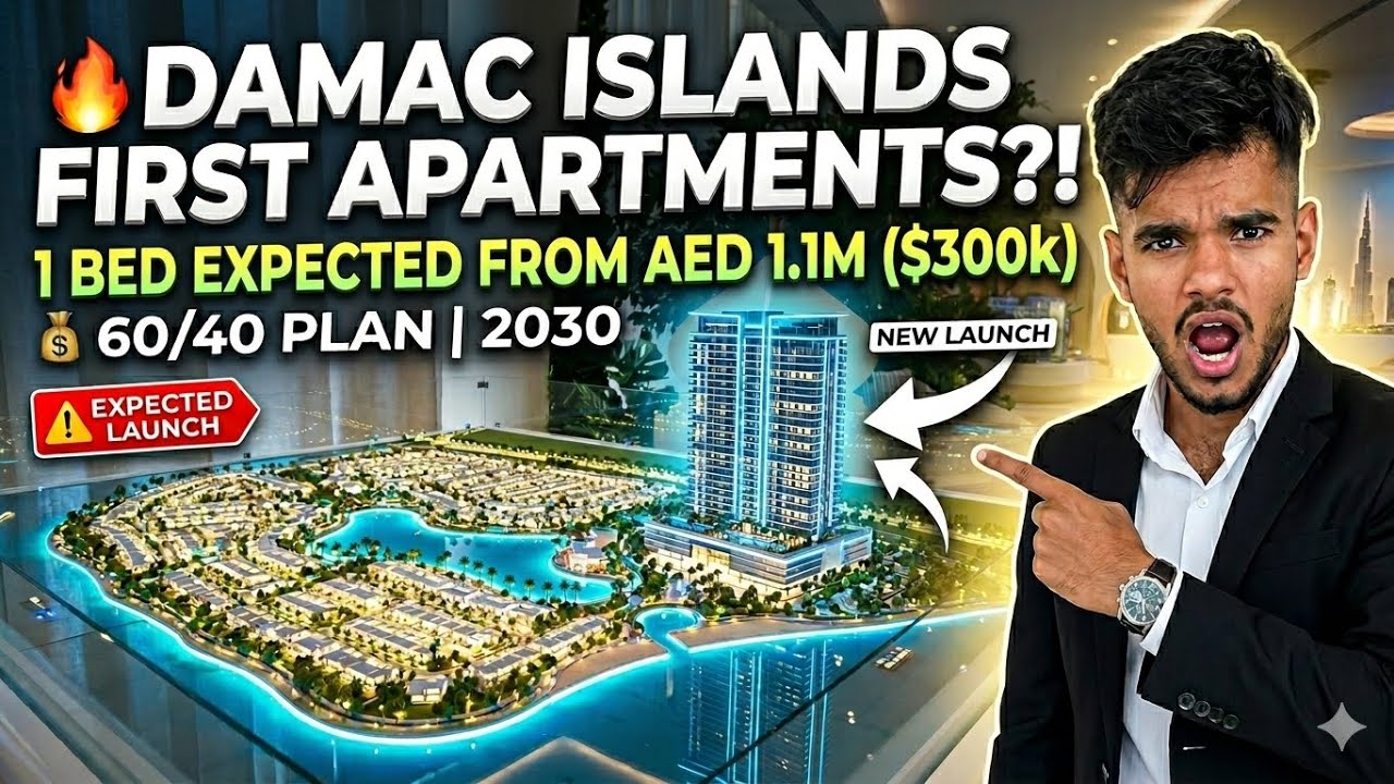 This Will Be Dubai&rsquo;s HOTTEST Waterfront Launch &ndash; DAMAC Islands First Apartment Release 2026