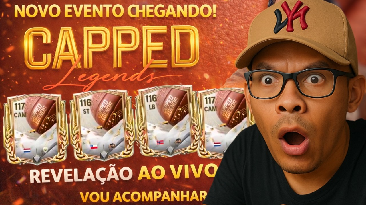 🚨 NOVO EVENTO NO FC MOBILE! REAÇÃO À REVELAÇÃO DO CAPPED LEGENDS!