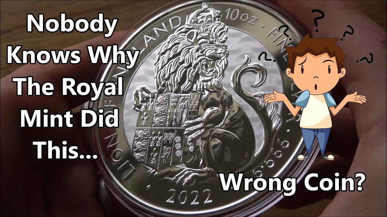 Confused? Nobody Knows Why The Royal Mint Did This! | 10 oz Silver Tudor Beasts Lion of England!