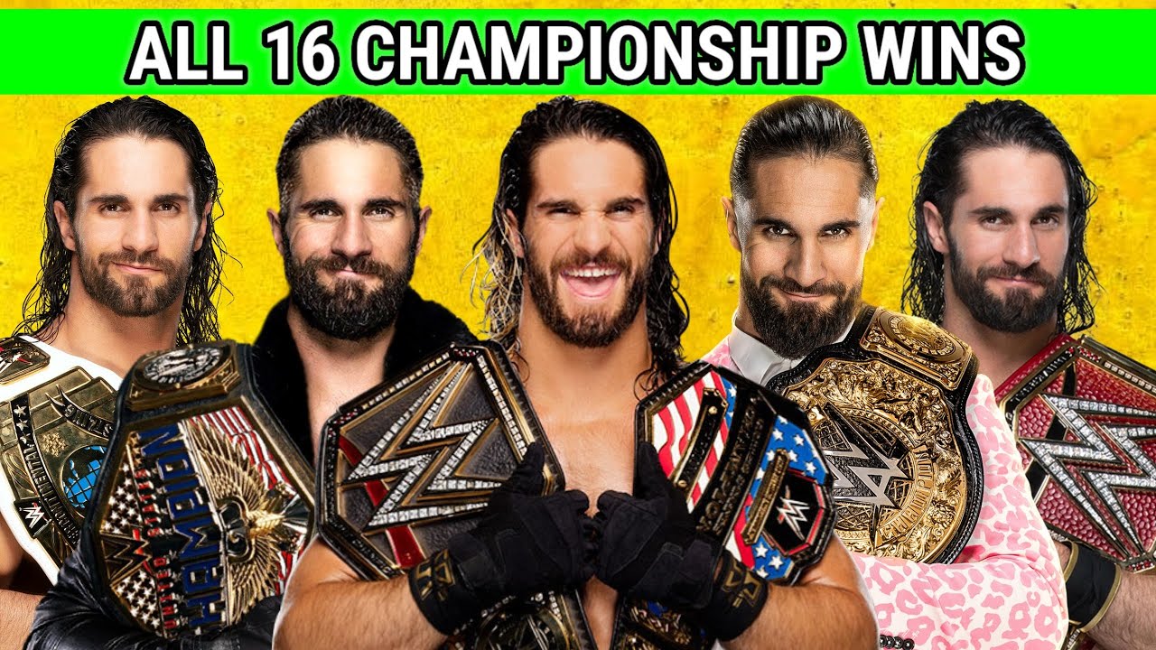 SETH ROLLINS ALL CHAMPIONSHIP WINS