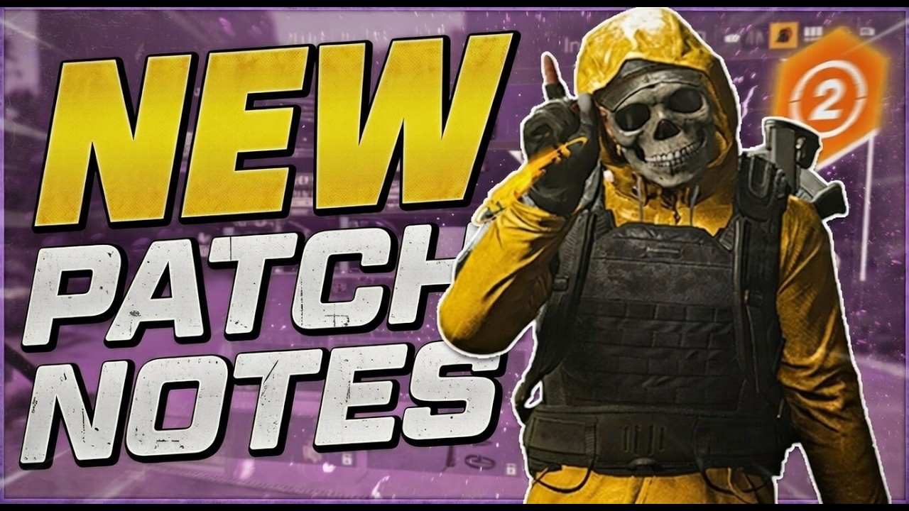 *CONFIRMED FOR TOMORROW* The Division 2: Red Horizon PATCH NOTES with Gear 3.0, Prototype DZ, & More