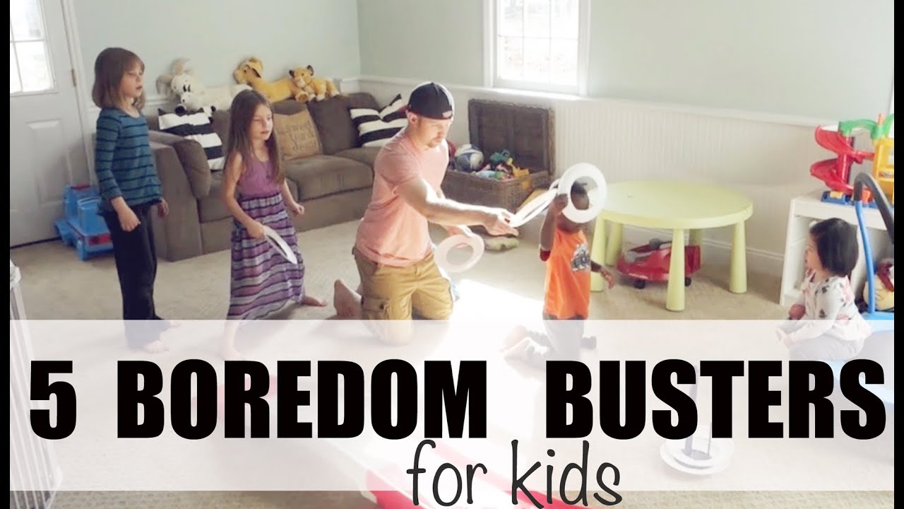 5  FUN Boredom Busters for KIDS! | COLLAB