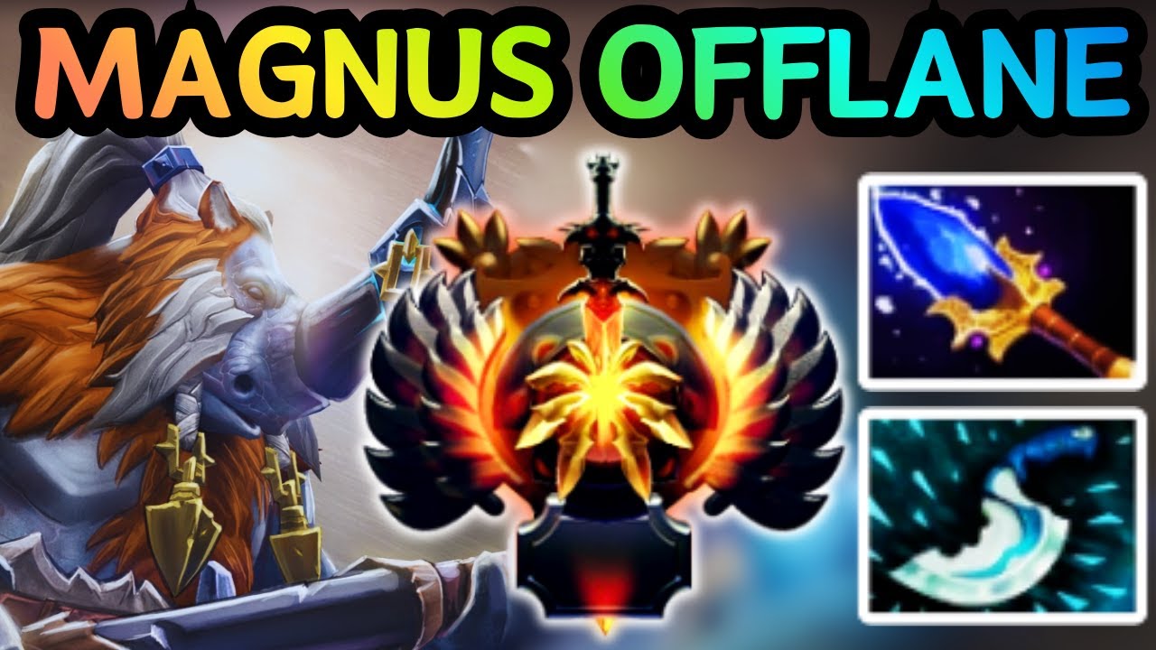 🔥 MAGNUS OFFLANE &mdash; PERFECT RP, PERFECT POSITIONING | DOTA 2 GAMEPLAY 🔥