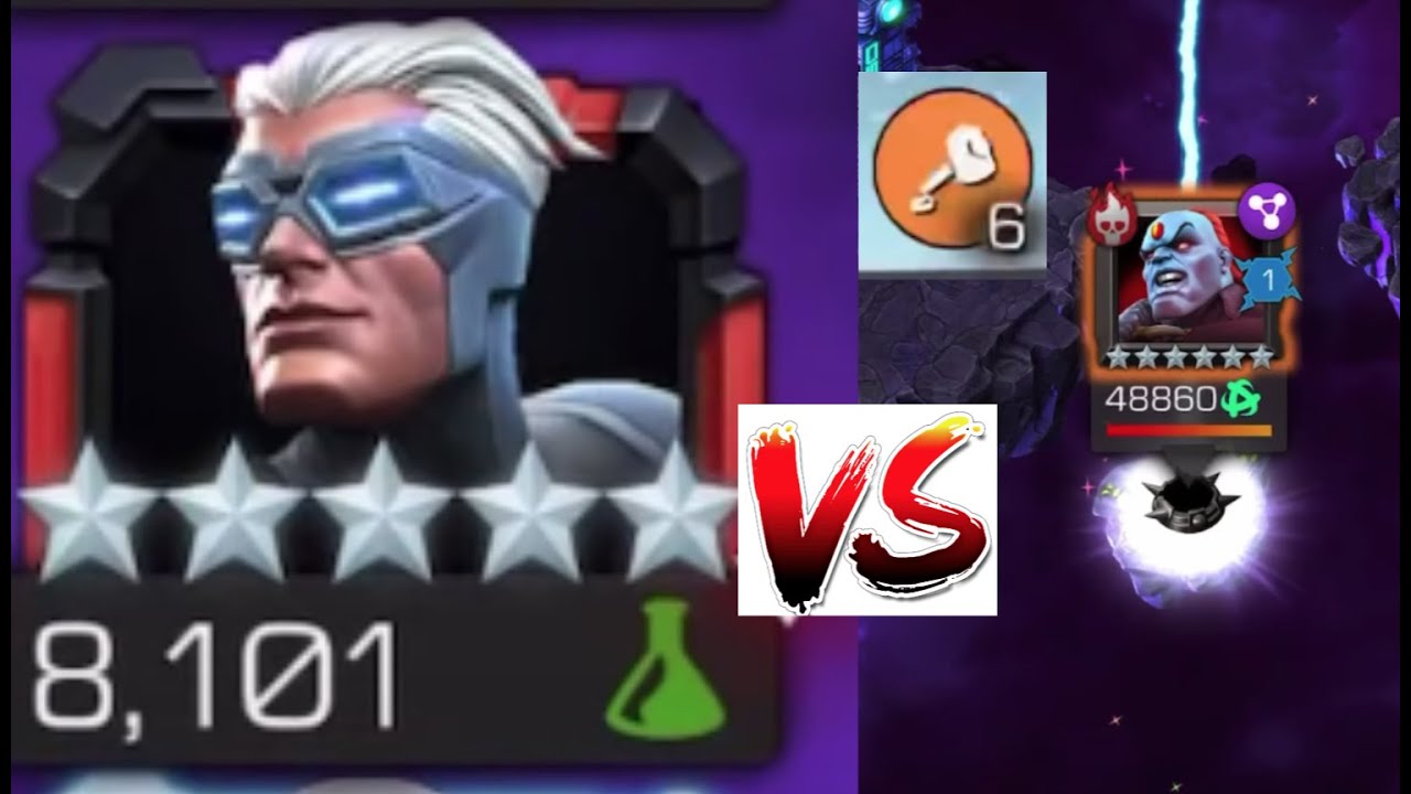 5 ⭐ Rank 3 Quicksilver vs Champion Boss with 6 Indestructibles