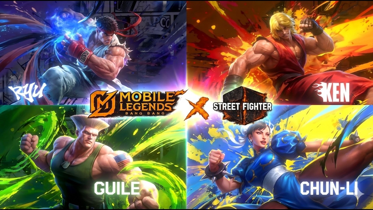 Mobile Legends X Street Fighter Lobby Music (Extended)
