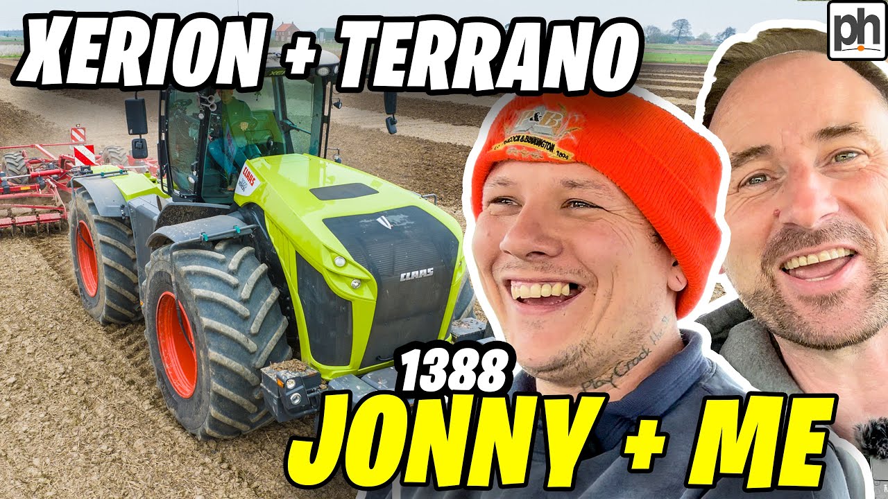Трактор CLAAS Xerion Work Land Horsch Terrano Jonny 1388 #claasxerion