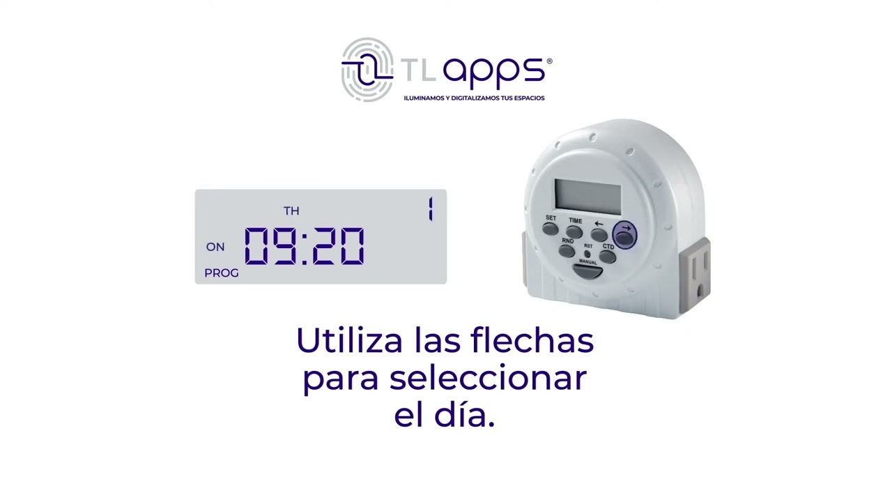 Cómo programar el Temporizador Digital TT 158 de TLapps