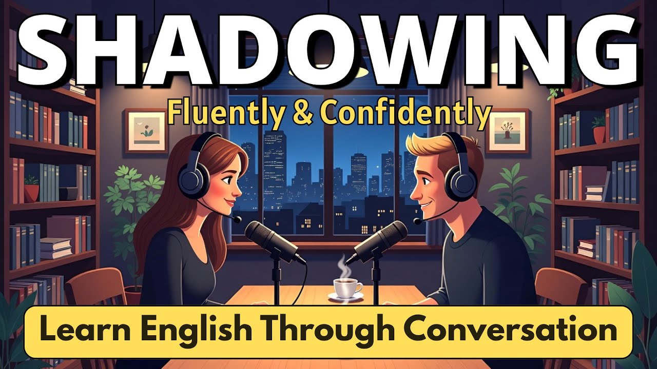 English Shadowing Practice (Beginner to Upper-Intermediate) | Speak English Fluently & Confidently