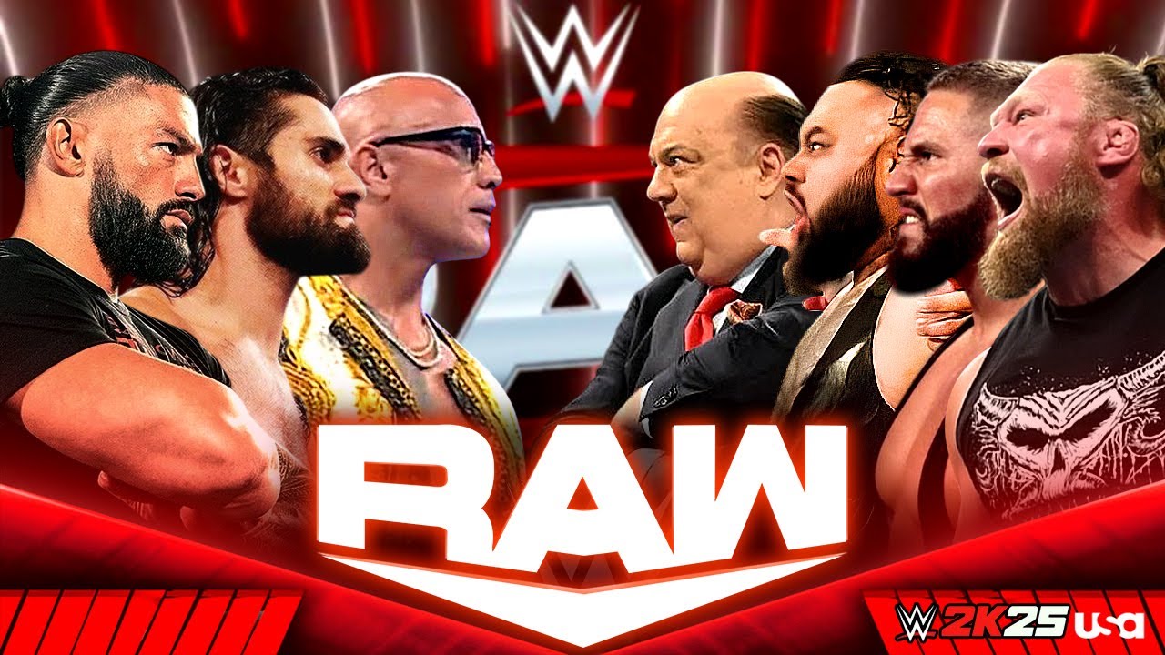 Роман Рейнс Рок Сет Роллинс против Брока Леснара Брон Брейкер Бронсон Рид | WWE 22 октября 2025 г.