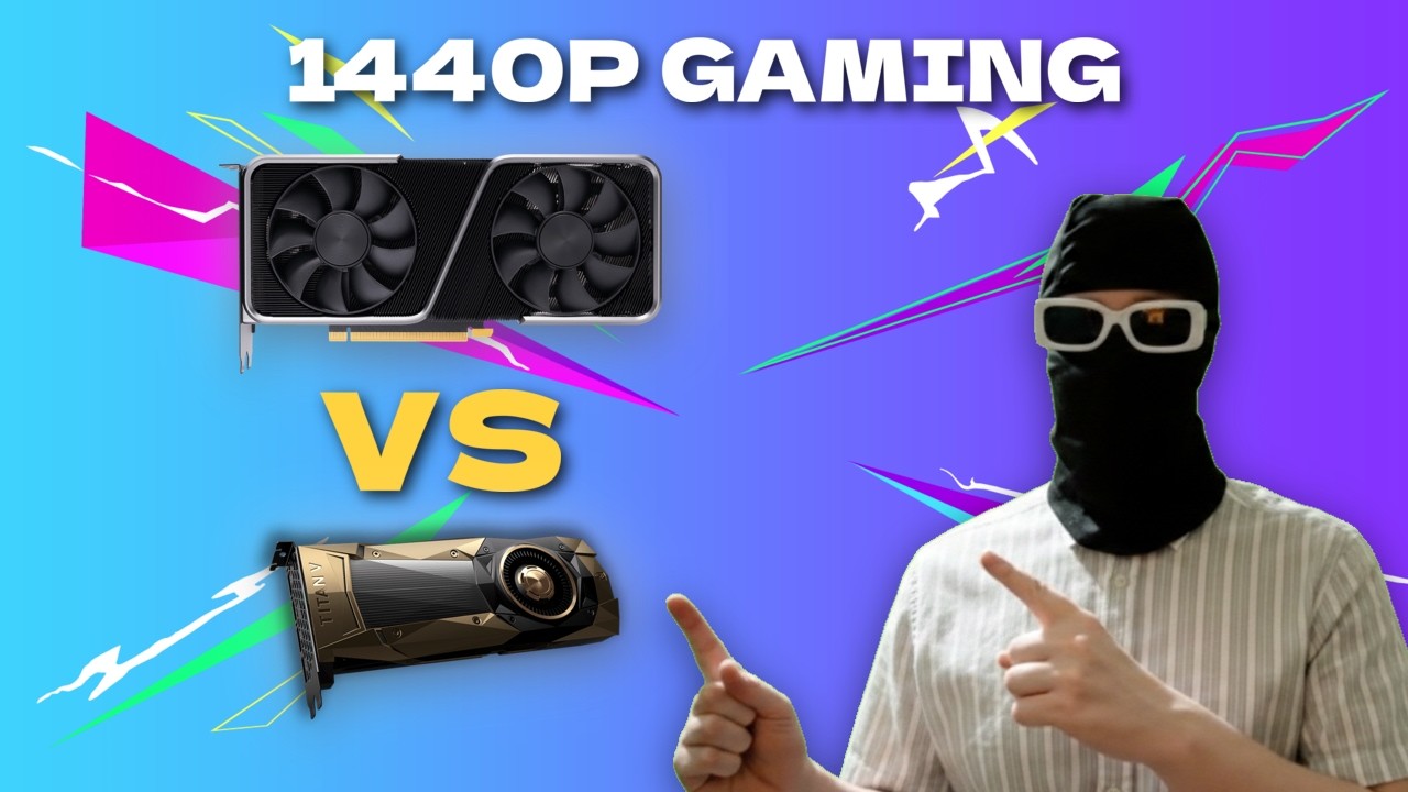 RTX 3060 vs TITAN V (1440p Gaming Benchmarks)