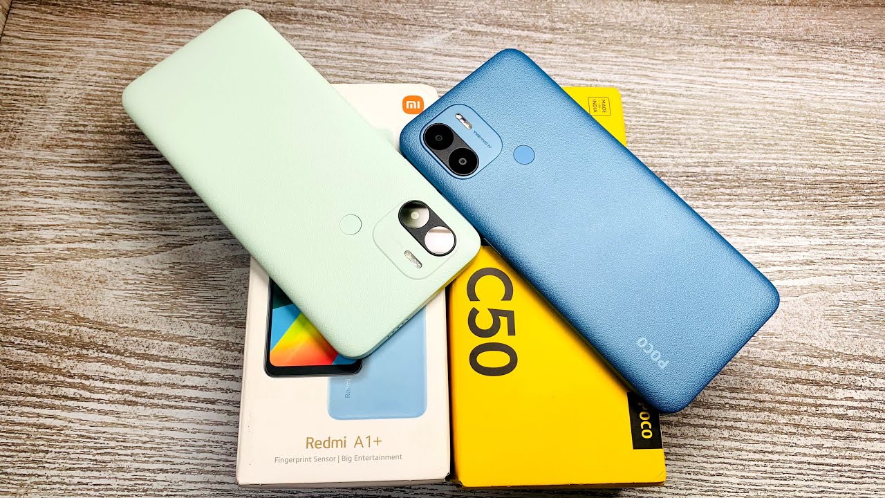 Poco C50 vs Redmi A1+ Plus - Which Should You Buy ?