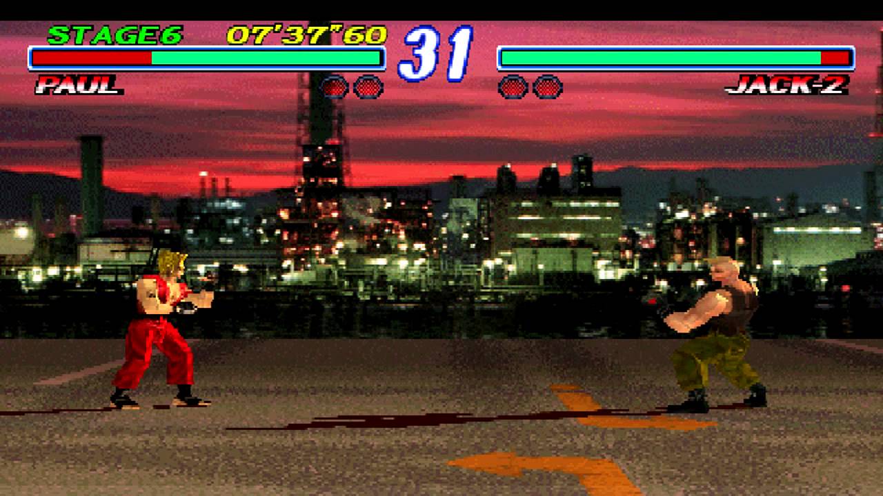 Tekken 2 - Paul Phoenix playthrough