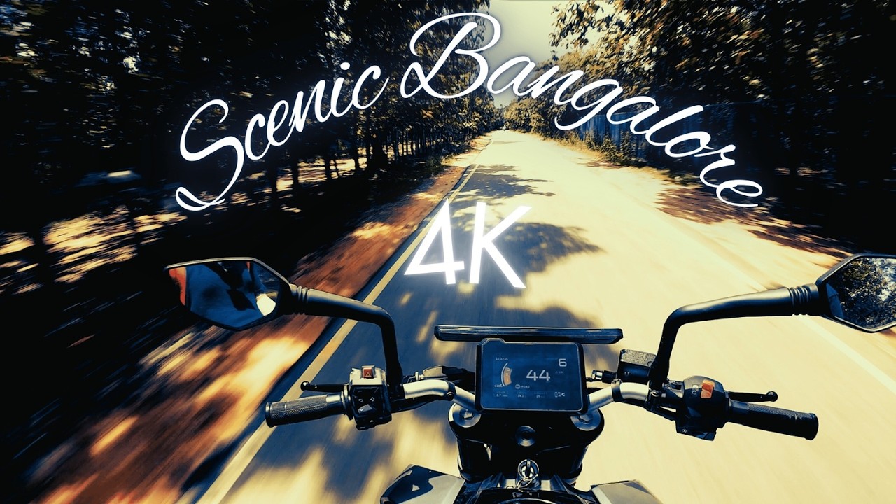 Bangalore 4K Scenic Ride | DJI Action 4 | #notraffic #peaceful