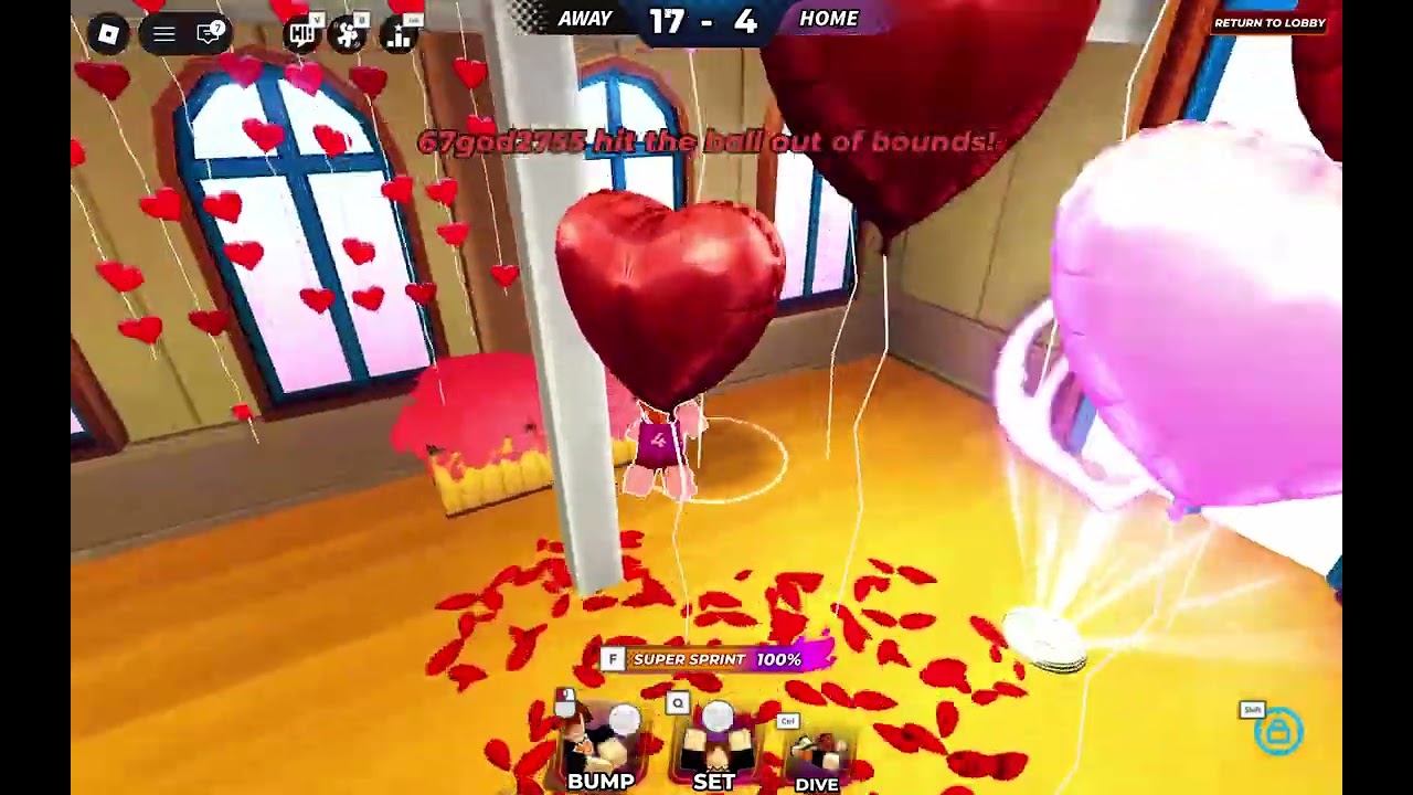Roblox Volley ball legends pls no hate