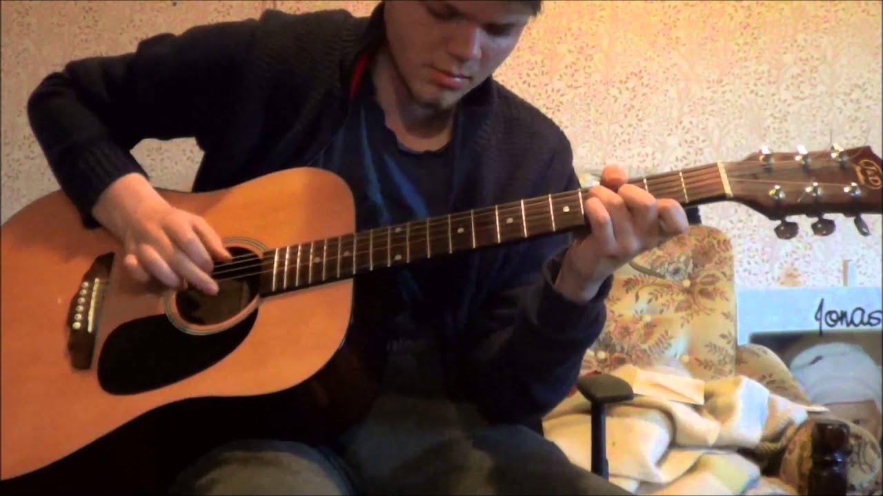 With you friends (long drive) - Acoustic cover - Skrillex - Jonas Finn Larsson