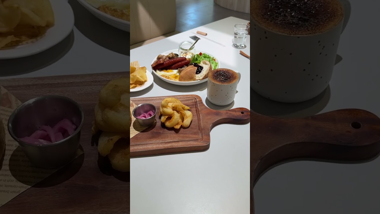 彰化早午餐～～～  #2025 #踩點 #coffee #brunch 東西不錯唷～室內空間蠻大～