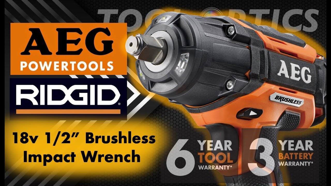 Stop struggling to undo your wheel nuts, use an impact wrench | AEG / Ridgid 1/2