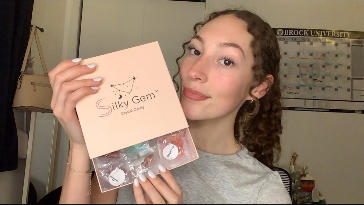 ASMR - Eating Edible Crystals 🔮 ✨