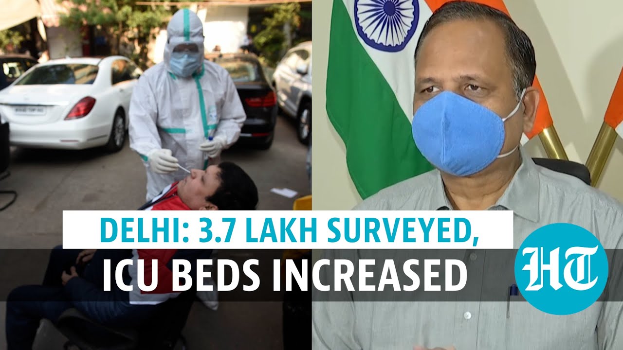 Delhi Covid update: 400+ ICU beds; crowded Sarojini Nagar; over 3.7 surveyed
