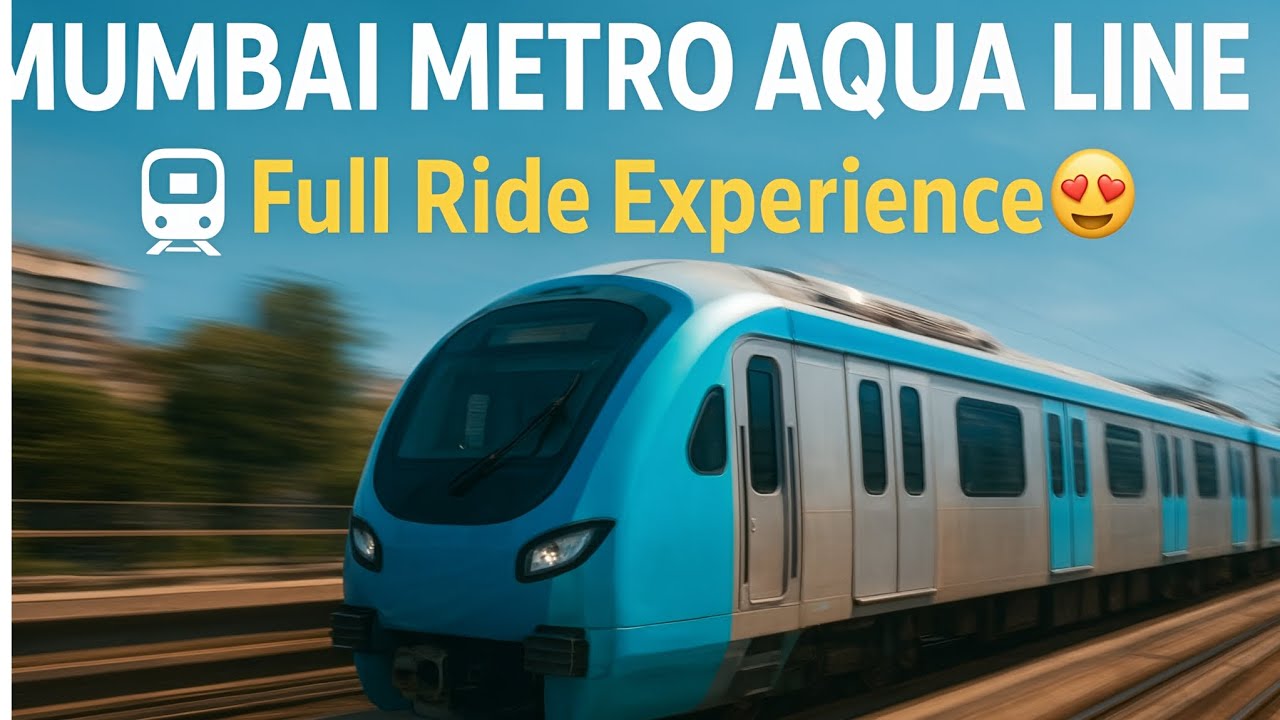 Mumbai Metro AquaLine _3 Phase 2A  Cuffe Pared To Aarey JVLR full journey Experience & Complete Info