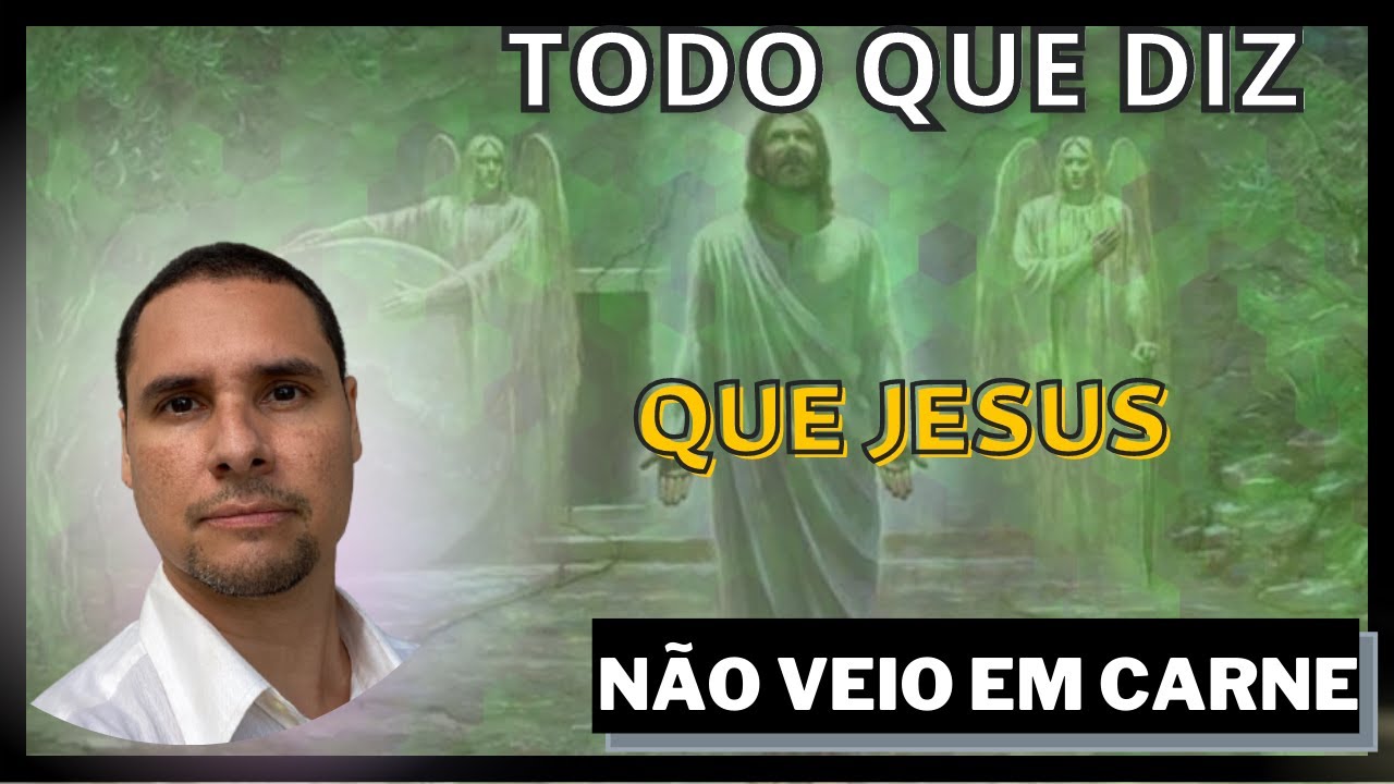 ESTUDO 1 JOÃO 4  AQUELE QUE NÃO CONFESSAR QUE JESUS VEIO EM CARNE NÃO É DE DEUS @FRUTIFICAI OFICIAL